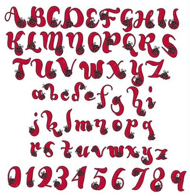 LadyBug Font