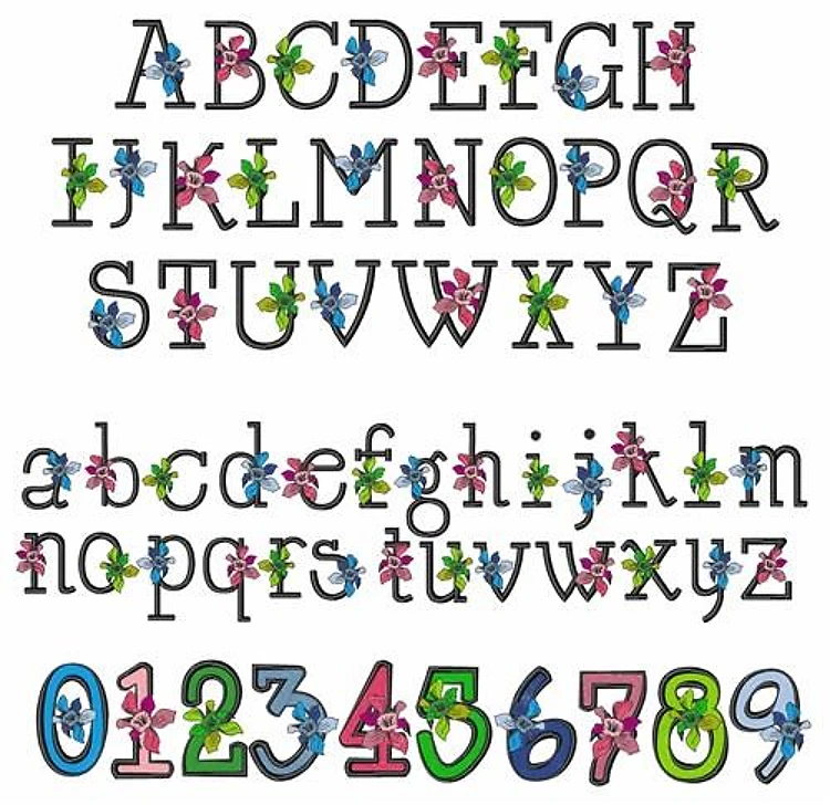 Iris Font Image File
