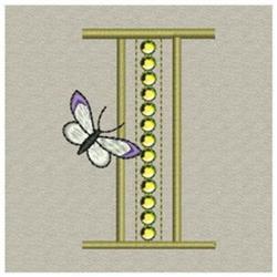 butterfly quick stitch machine embroidery - Butterfly Monogram I for cute baby onesies