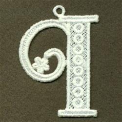 FSL Lower Case q - 4x4 case beginner-friendly embroidery design for cute baby onesies