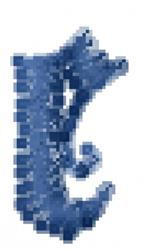Anglo E - 4x4 anglo quick stitch machine embroidery design for Beach-Themed Items