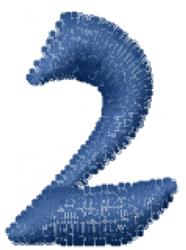 font quick stitch machine embroidery - Celtic Font 2 perfect for reusable tote bags