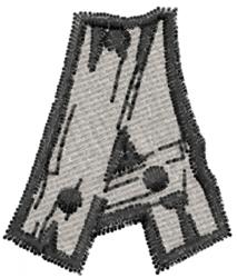 font quick stitch machine embroidery - Drift Type Font A for decorative pillow covers