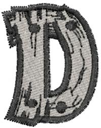 font quick stitch machine embroidery - Drift Type Font D for decorative pillow covers