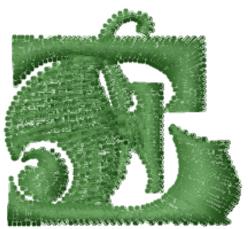 font quick stitch machine embroidery - Fantastic MF Font E for kitchen tea towels