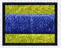 ICS Flag D - 4x4 flag quick stitch machine embroidery design for Patches for bags