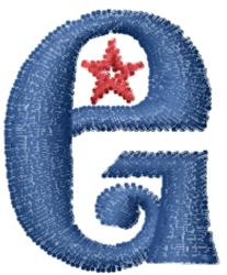quick stitch font machine embroidery pattern - Kingthings Willow Font e for kitchen aprons
