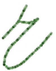 quick stitch font machine embroidery pattern - Old Script Font r for patchwork quilt blocks