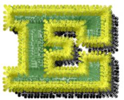 quick stitch font machine embroidery pattern - Post Office Font E for reusable tote bags