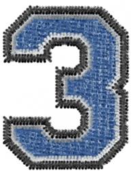 quick stitch font machine embroidery pattern - Varsity Regular Font 3 for Team Bags