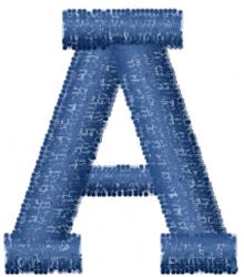 font quick stitch machine embroidery - Varsity Regular Font A for reusable tote bags