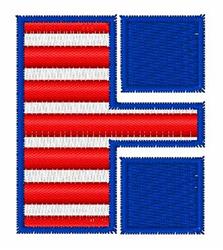 American Combat E - 4x4 combat beginner-friendly embroidery design for reusable tote bags