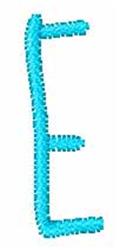 Bright School Days E - 4x4 day quick stitch embroidery design for decorative pillow covers