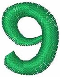 quick stitch script machine embroidery pattern - Flirty Formal Script 9 for reusable tote bags