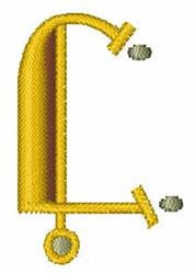 Grandfather Clock C - 4x4 clock quick stitch embroidery design for patchwork quilt blocks