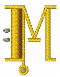 quick stitch clock machine embroidery pattern - Grandfather Clock M for decorative pillow covers