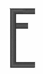 Janitor Font E - 4x4 font quick stitch machine embroidery design for kitchen tea towels