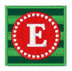 Jolly E - 4x4 jolly beginner-friendly machine embroidery design for cute baby onesies