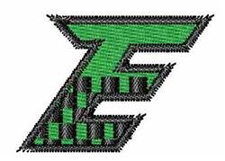 racing quick stitch machine embroidery - Racing E perfect for decorative pillow covers