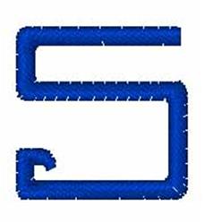 quick stitch squared machine embroidery pattern - Squared s for decorative pillow covers