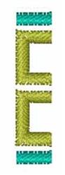 Stacked Font E