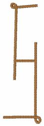 quick stitch thread machine embroidery pattern - Thread H for patchwork quilt blocks