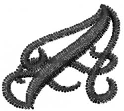 quick stitch case machine embroidery pattern - Upper Case A for decorative pillow covers