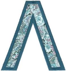 beginner-friendly lambda applique machine embroidery pattern - Lambda Applique for patchwork quilt blocks