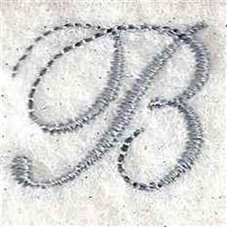script quick stitch machine embroidery - Adina Script B perfect for Clutch Bags