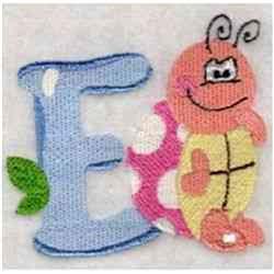 insect detailed machine embroidery - Bugs & Insects E for decorative pillow covers