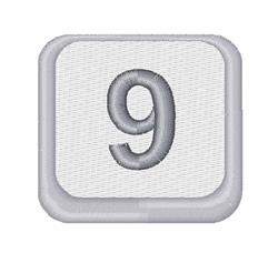 Number 9 Button