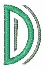 font quick stitch machine digital embroidery - Beach Font D perfect for kitchen aprons