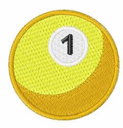 Billiards 1 - 4x4 billiard quick stitch embroidery design for decorative pillow covers