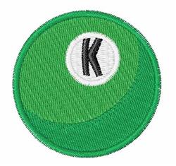 quick stitch billiard machine embroidery pattern - Billiards K for kitchen aprons