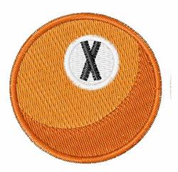 billiard quick stitch machine embroidery - Billiards X for decorative pillow covers
