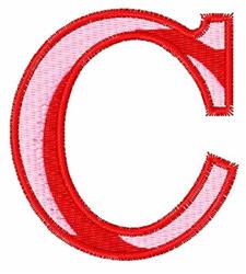 out beginner-friendly machine embroidery - Blocked Out C for Birthday Decorations