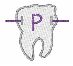 quick stitch brace machine embroidery pattern - Braces P perfect for Hygiene Kits