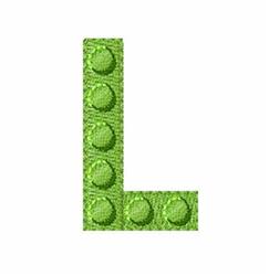 quick stitch block machine embroidery pattern - Building Blocks L perfect for Toys