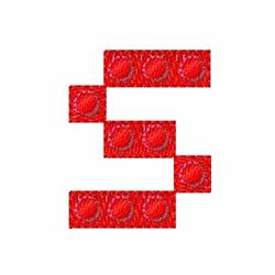 quick stitch block machine embroidery pattern - Building Blocks S for decorative pillow covers