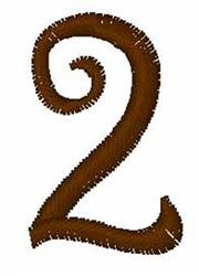 Café Swirl 2 - 4x4 swirl quick stitch machine embroidery design for reusable tote bags