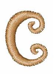 quick stitch swirl machine embroidery pattern - Café Swirl c for decorative pillow covers