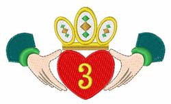 font beginner-friendly machine embroidery - Claddagh Font 3 for patchwork quilt blocks