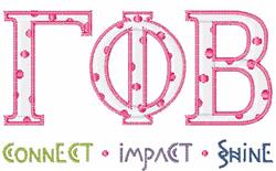 Connect Impact Shine - 4x4 shine beginner-friendly embroidery design for reusable tote bags