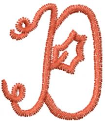 quick stitch halloween pumpkin machine embroidery pattern - Curly Pumpkin D for reusable tote bags