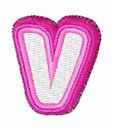 font quick stitch machine embroidery - Donuts Font V perfect for reusable tote bags
