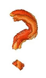 quick stitch question machine embroidery pattern - Finger Paint Font Question for kitchen tea towels