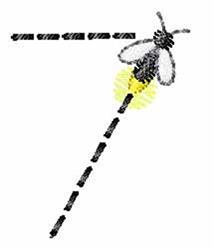 quick stitch font machine embroidery pattern - Fireflies Font 7 for Birthday Party Decorations