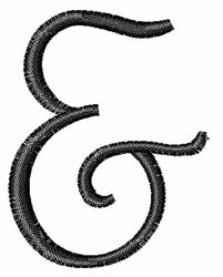 French Script Ampersand