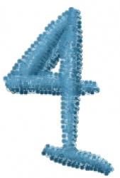 quick stitch font machine embroidery pattern - Graveyard Font 4 for Kids Clothing