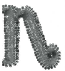 quick stitch lowercase machine embroidery pattern - Graveyard Font Lowercase N for decorative pillow covers